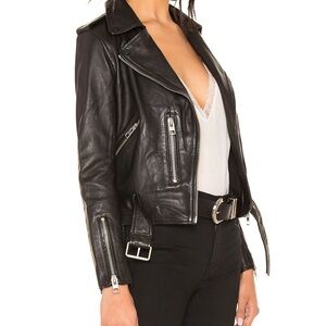 All Saints Balfern Leather Jacket